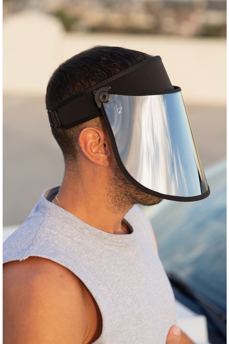 Full Lux Visor, Alternate, color, CHROME