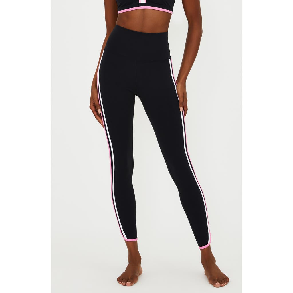 BEACH RIOT BEACH RIOT NELLA SIDE STRIPE ANKLE LEGGINGS