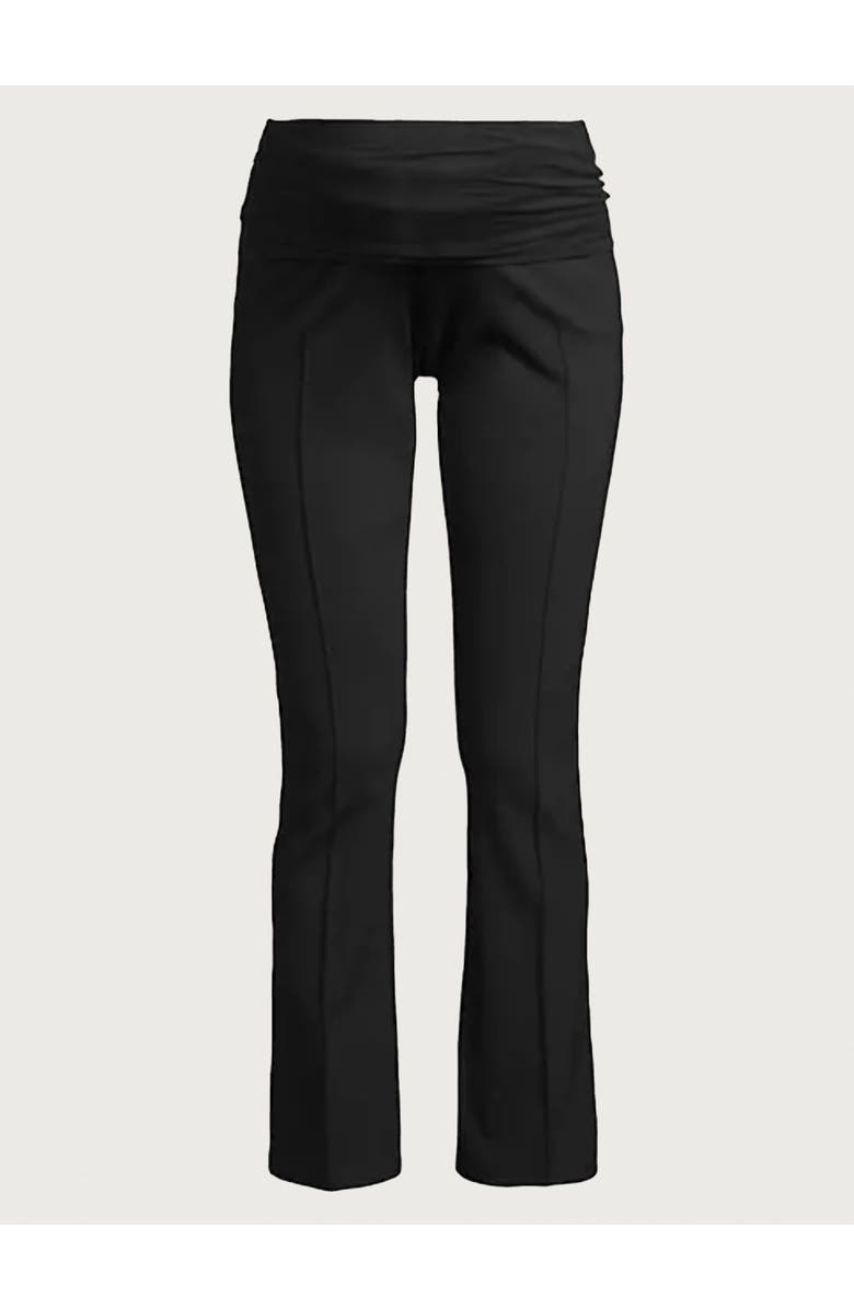 Nom Maternity London Maternity Tailored Over-the-Belly Pants, Alternate, color, Black