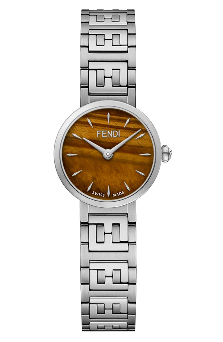 Fendi Forever Fendi Bracelet Watch, 19mm, Main, color, 