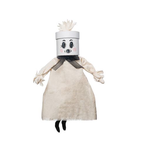 Ambrose Ghost Joe Spencer Gathered Traditions Soft Art Doll Fall Autumn Halloween Harvest Figure Figurine