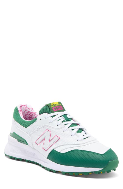 New Balance Golf 997 Sl Waterproof Spikless Golf Shoe In Multi