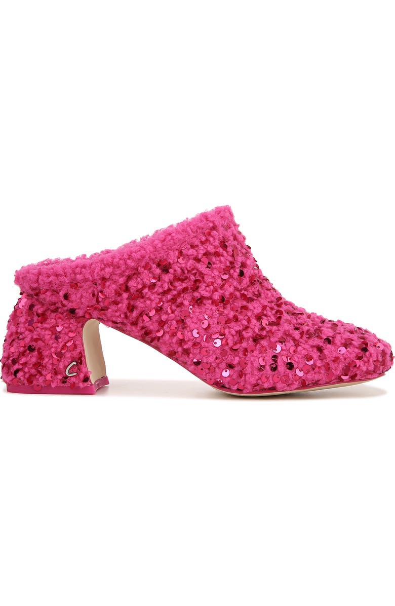 Circus NY by Sam Edelman Orin Sequin Mule, Alternate, color, Pink Peacock