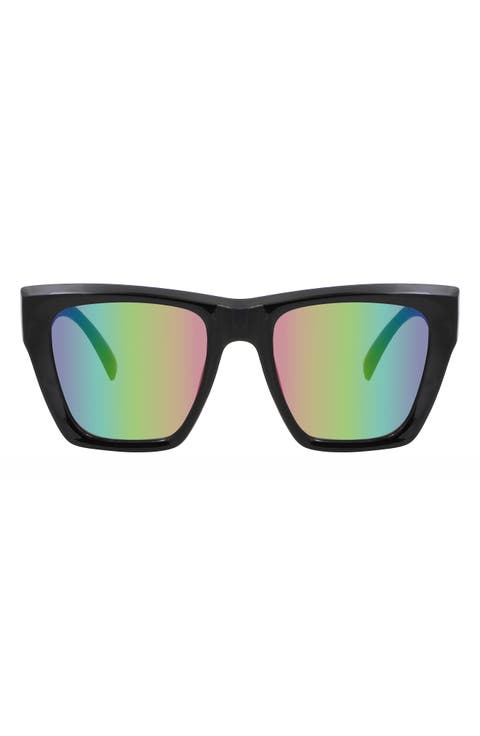 53mm Gradient Square Sunglasses