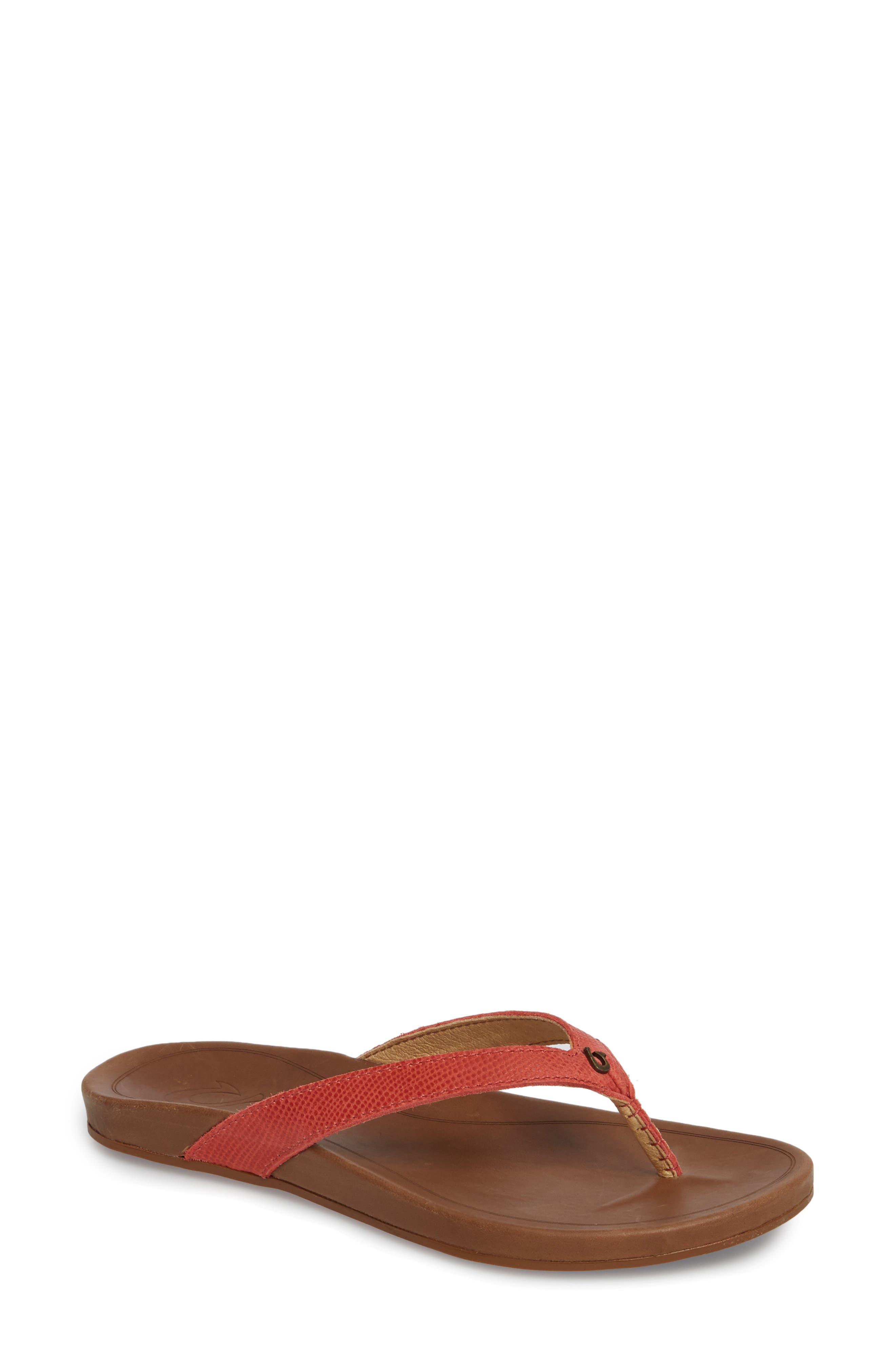 OluKai 'Hi Ona' Flip Flop, Main, color, 
