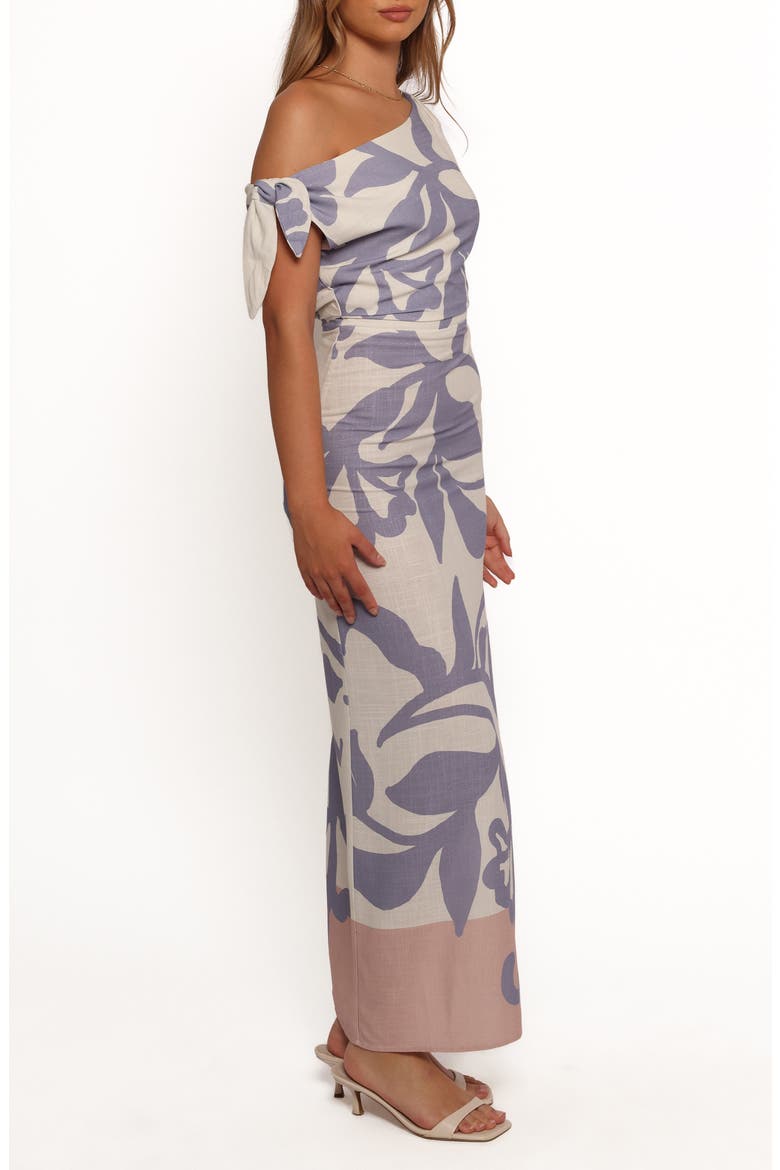 Ally Asymmetric Neck Dress, Alternate, color, SHARON