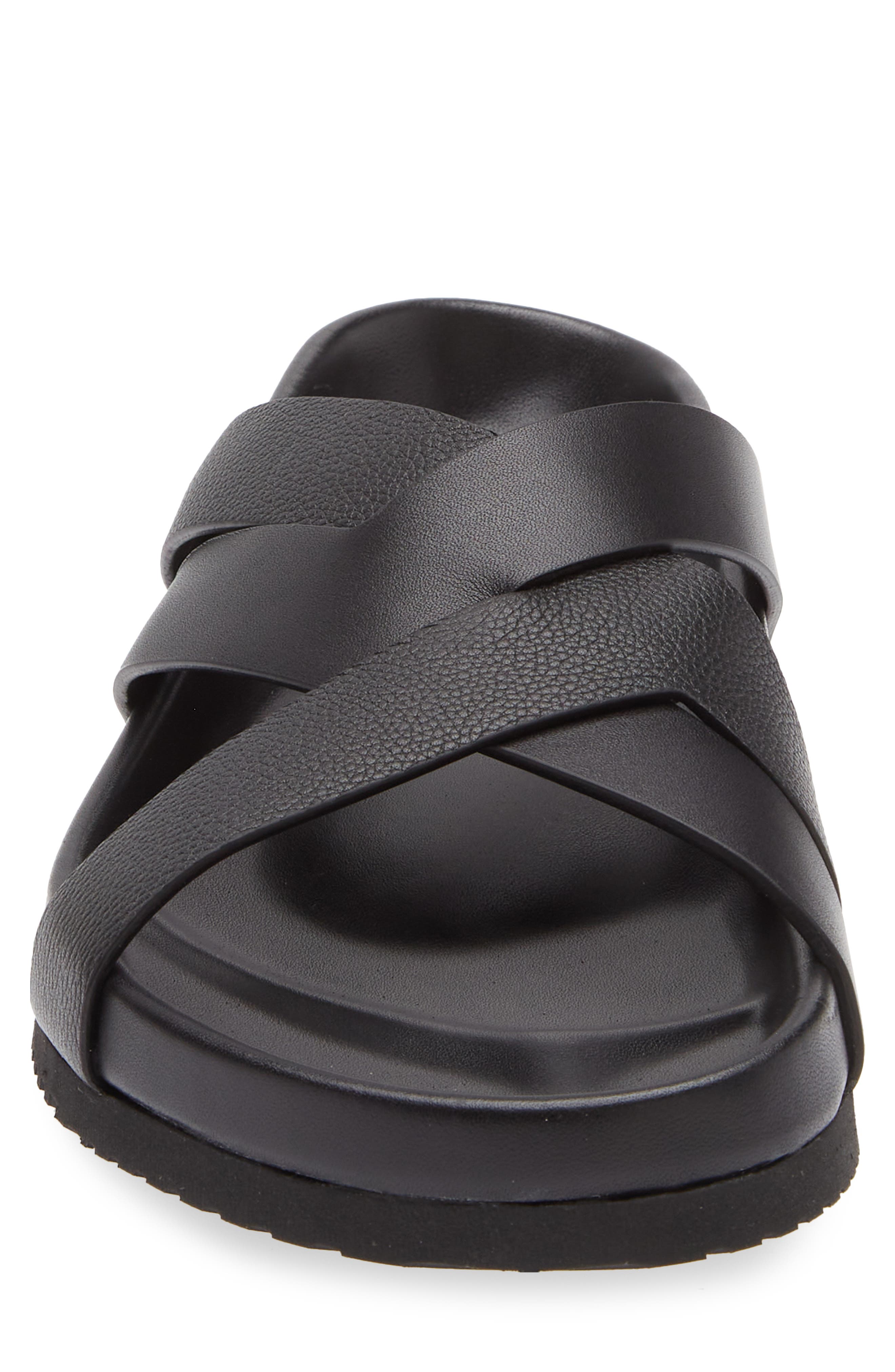 TOM FORD Slide Sandal, Alternate, color, Black