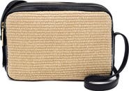 Thacker Shay Camera Woven Crossbody Bag