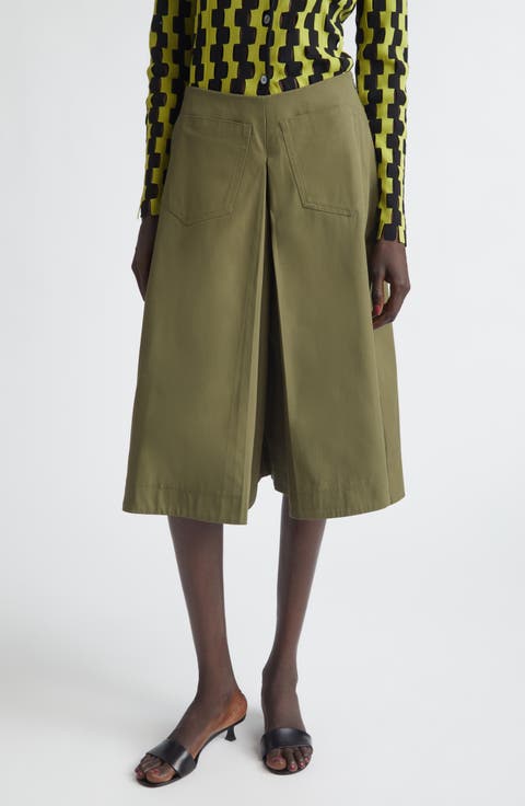 Louise Cotton Bermuda Shorts