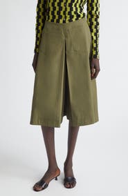 ZANKOV Louise Cotton Bermuda Shorts