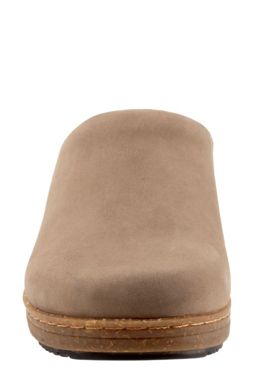 Softwalk ® Arvada Mule In Taupe Nubuck