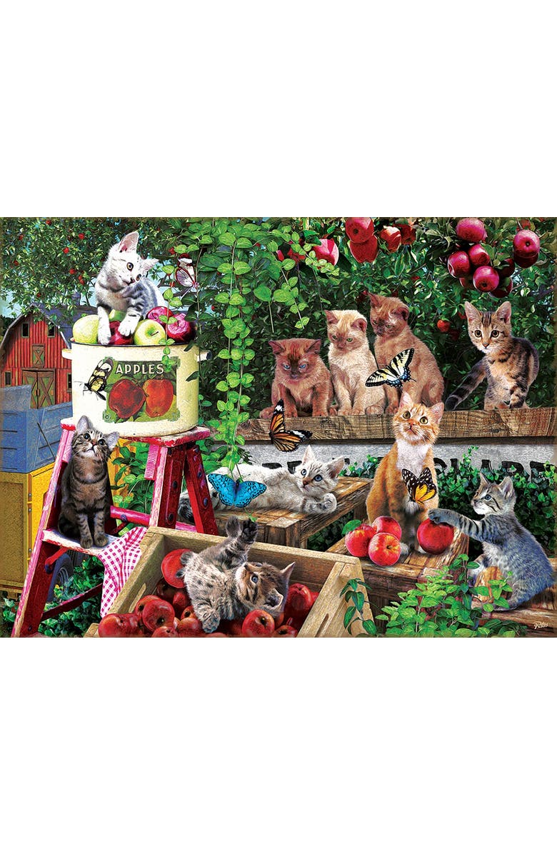 Sunsout Apple Harvest 500 piece Jigsaw Puzzle for Adults, Alternate, color, Multicolor