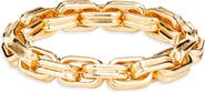 AREA STARS Wide Link Stretch Bracelet
