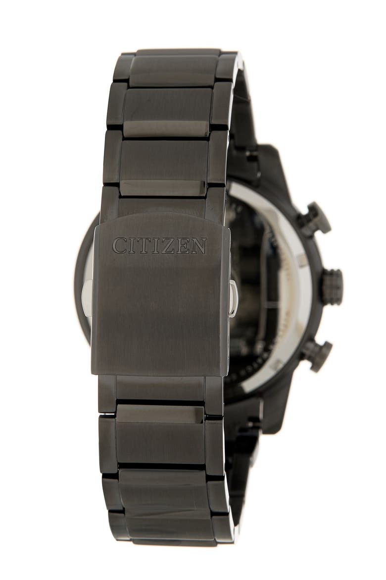 Men's Primo Chronograph Watch, 45mm , Alternate, color, BLACK