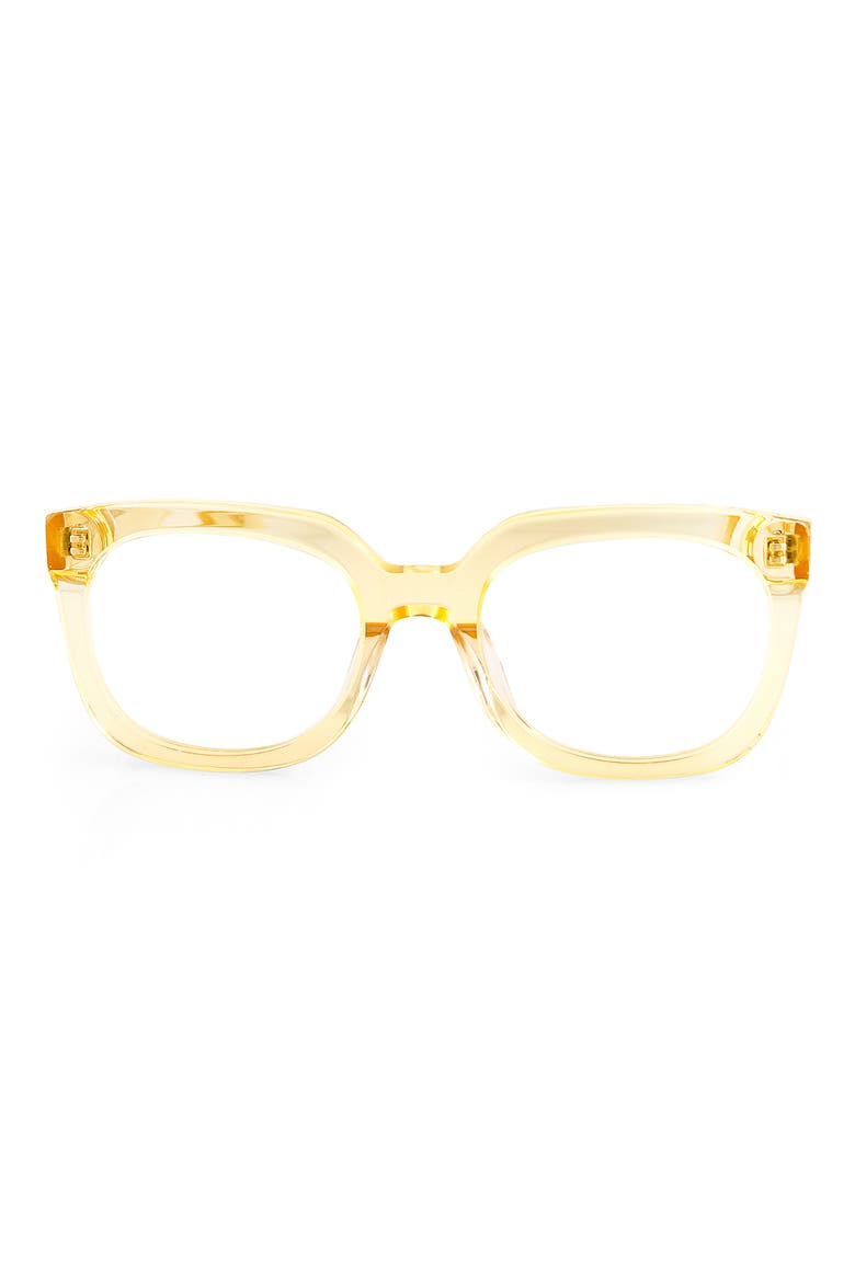 Theo 50mm Square Optical Frames, Main, color, HONEY