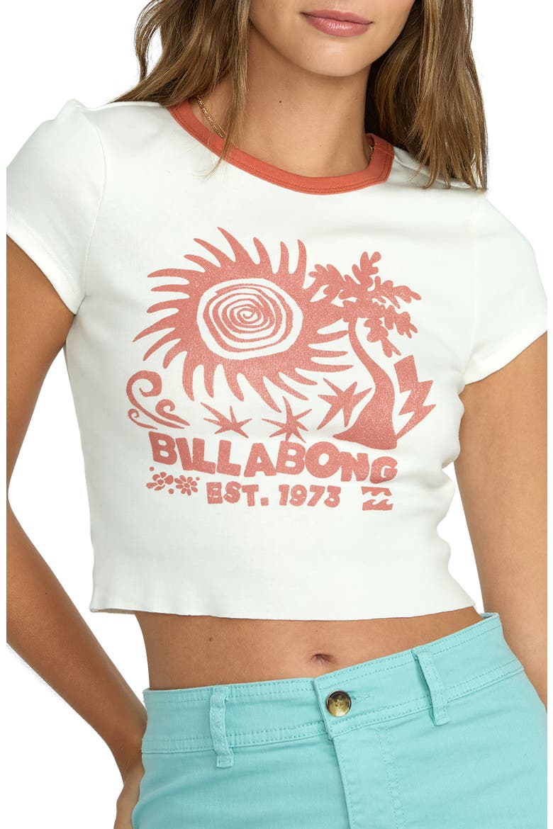 Electric Feeling Crop Graphic T-Shirt, Alternate, color, SALT CRYSTAL