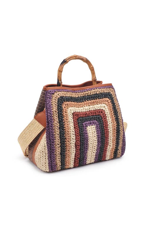 Moda Luxe Kalani Tote In Multi Cognac