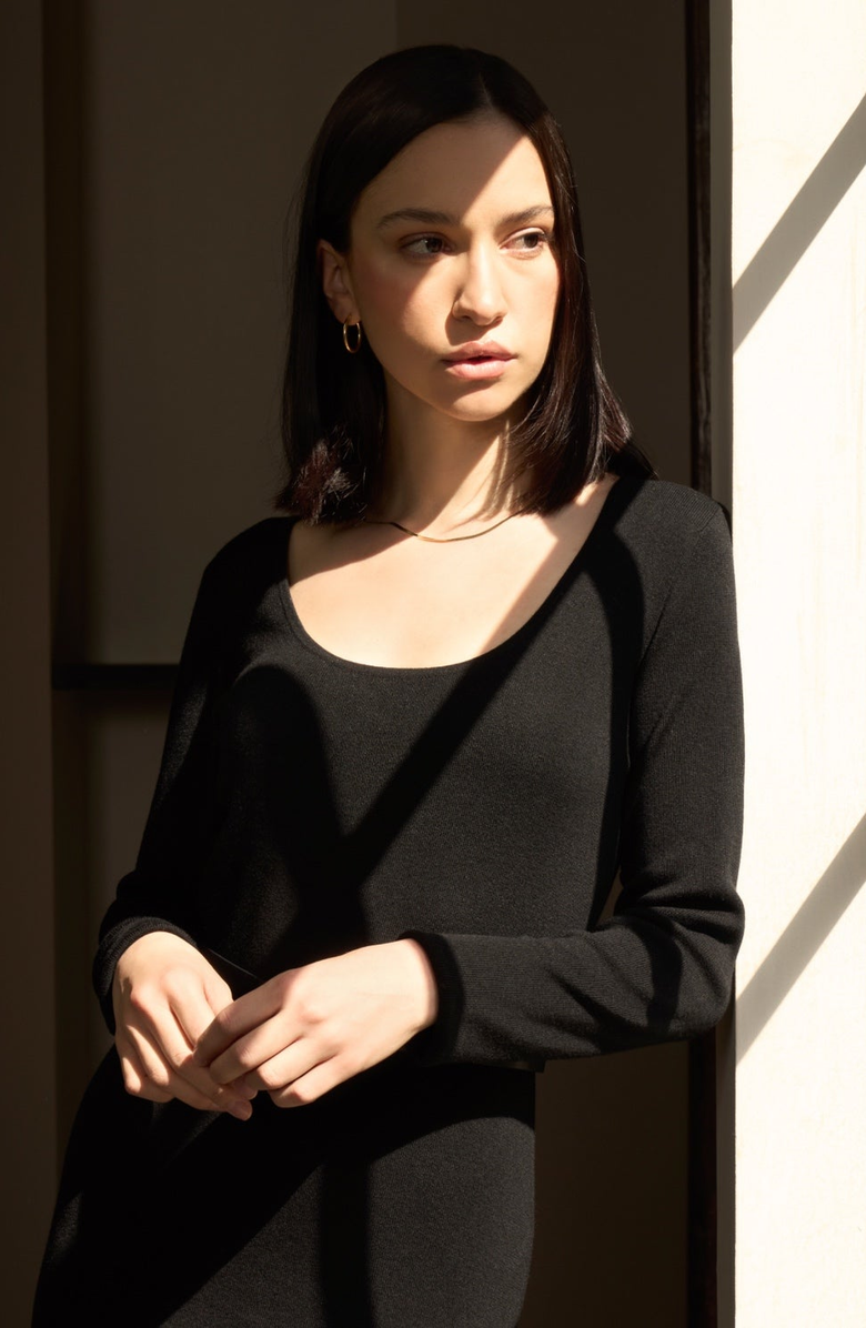 Italic Yvette Featherlight Long Sleeve Dress, Alternate, color,