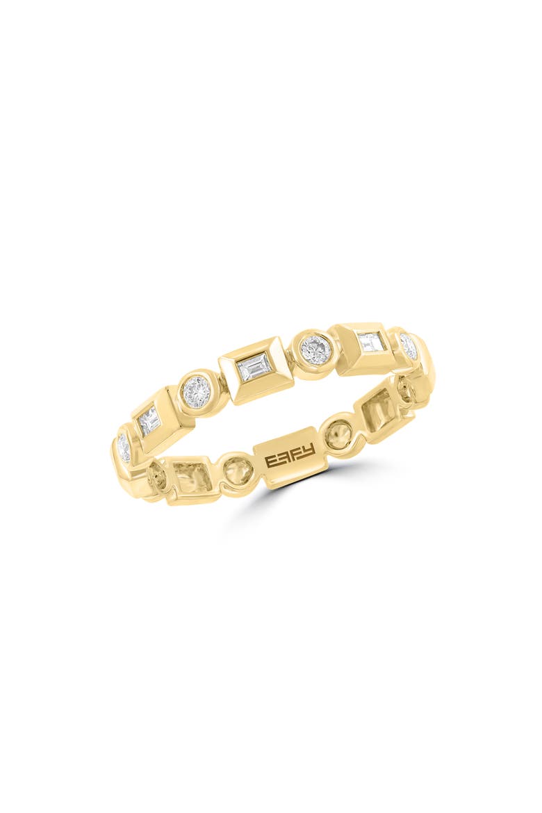 Diamond Band Stackable Ring, Main, color, GOLD