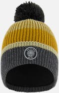 Deux par Deux Boy's Knit Hat Gray, Spice And Sage