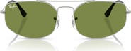 Ray-Ban 57mm Irregular Oval Sunglasses