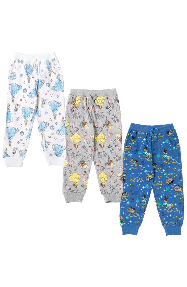 Disney Princess 2-Pack Pants, Main, color, Multicolor