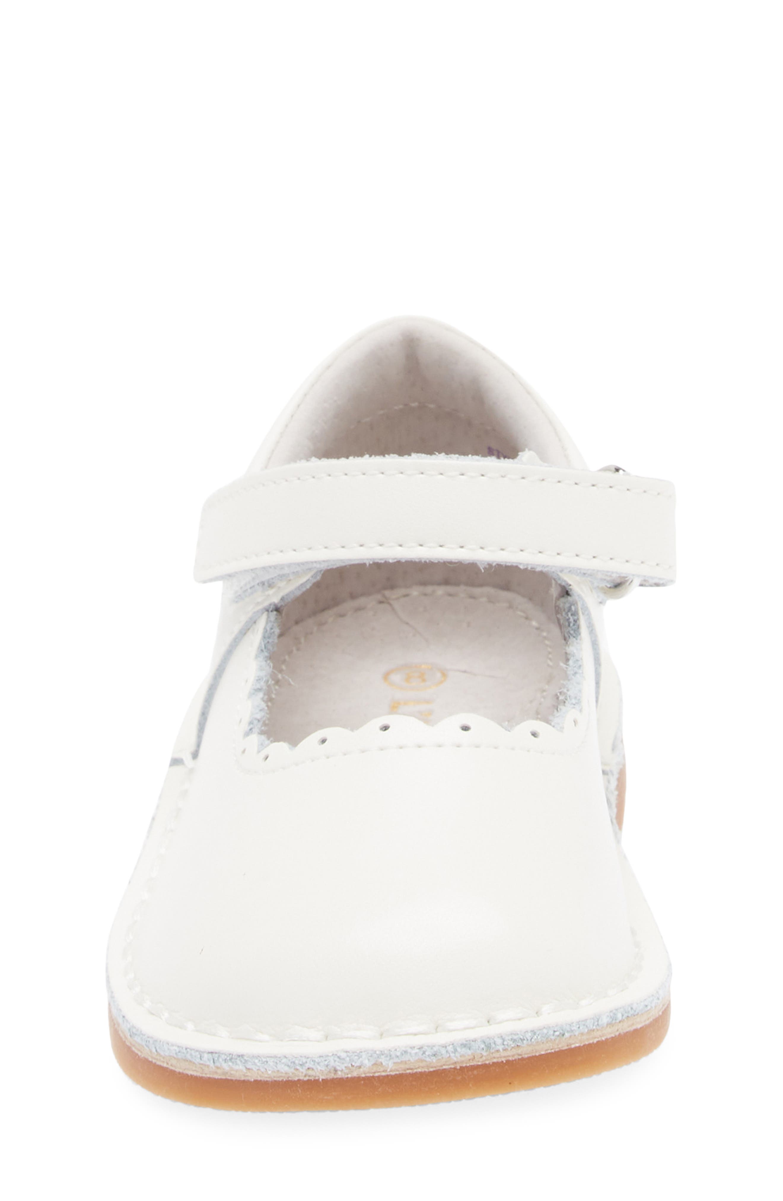 Caitlin Scallop Mary Jane, Alternate, color, OFF WHITE