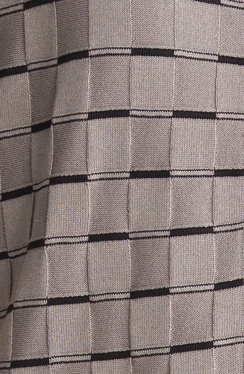 Ming Wang Basket Weave Zip Short Sleeve Hooded Jacket, Alternate, color, 