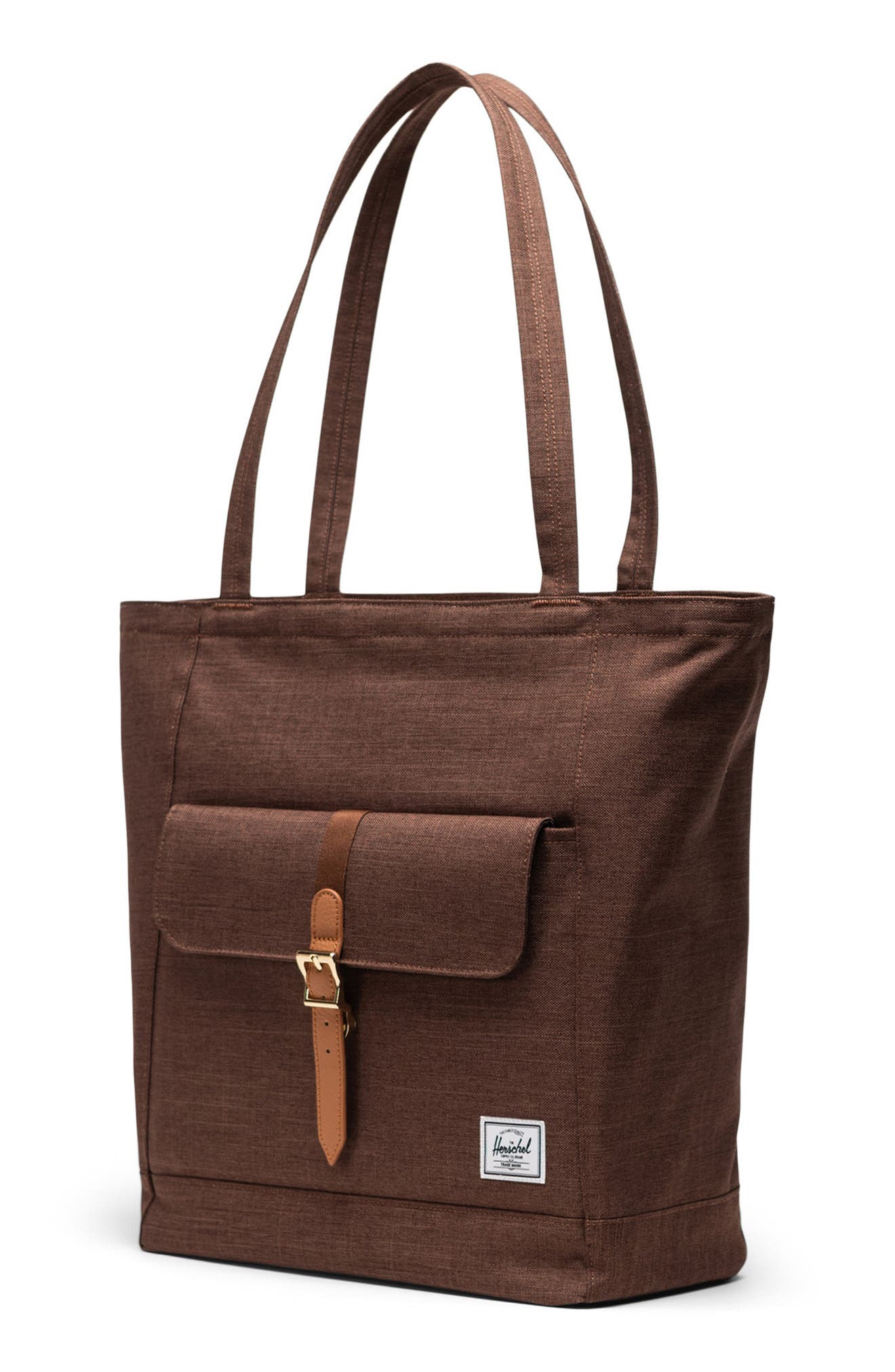Herschel Supply Co. Retreat Recycled Polyester Tote, Alternate, color, Potting Soil Crosshatch