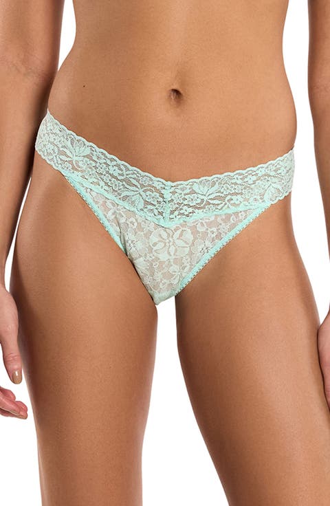 Flora Lace Original Rise Thong