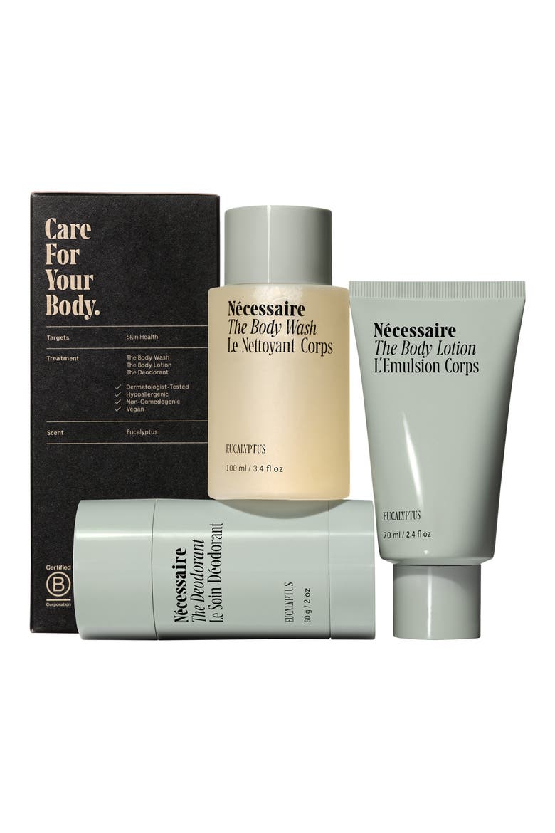 The Body Essentials Eucalyptus Kit, Main, color, NO COLOR