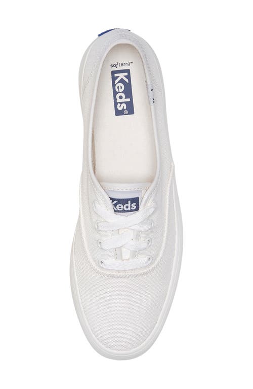 Keds ® Champion Sneaker In White Canvas