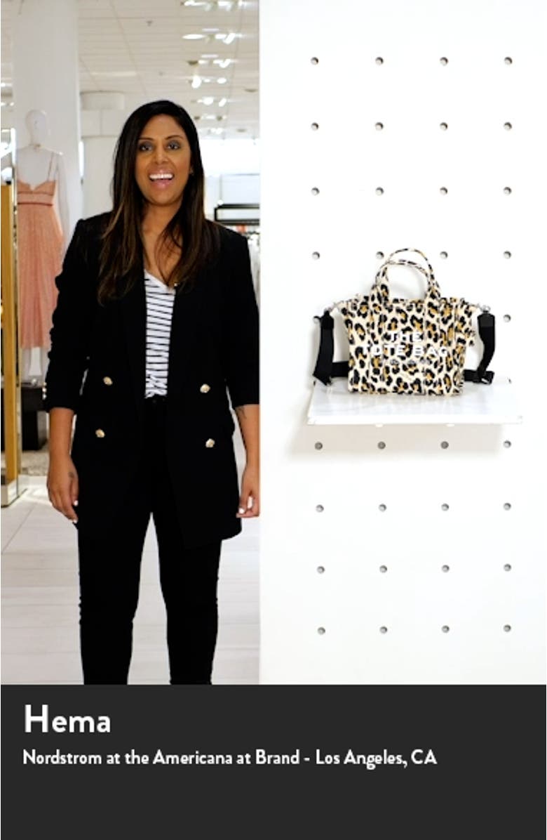 The Leopard Small Tote Bag, sales video thumbnail
