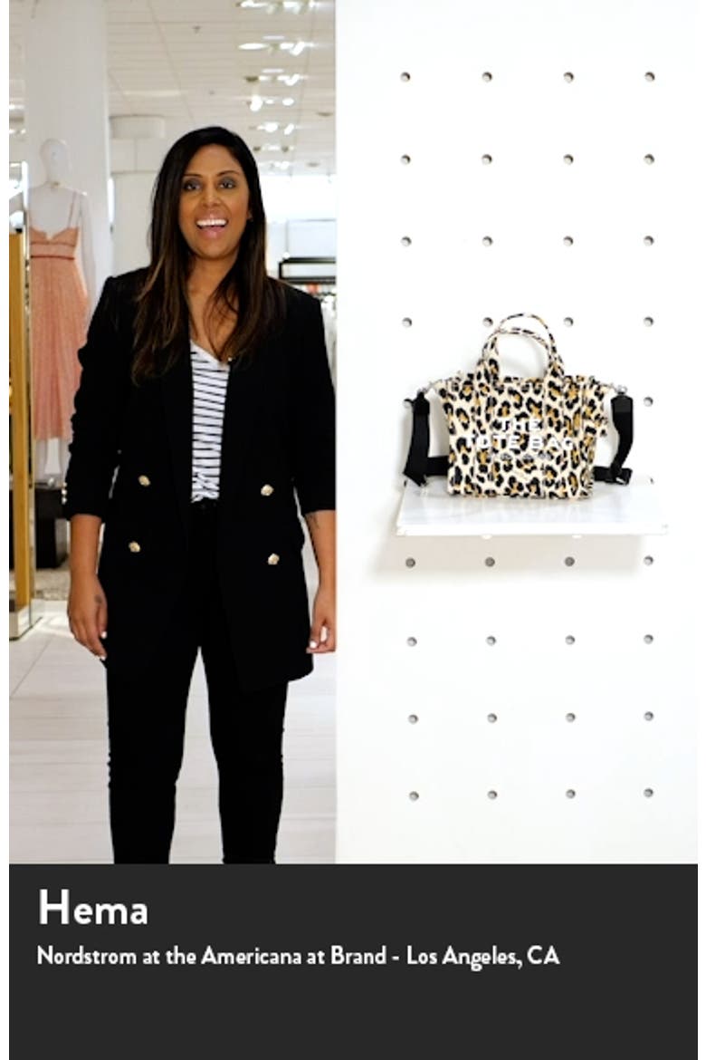 The Leopard Small Tote Bag video