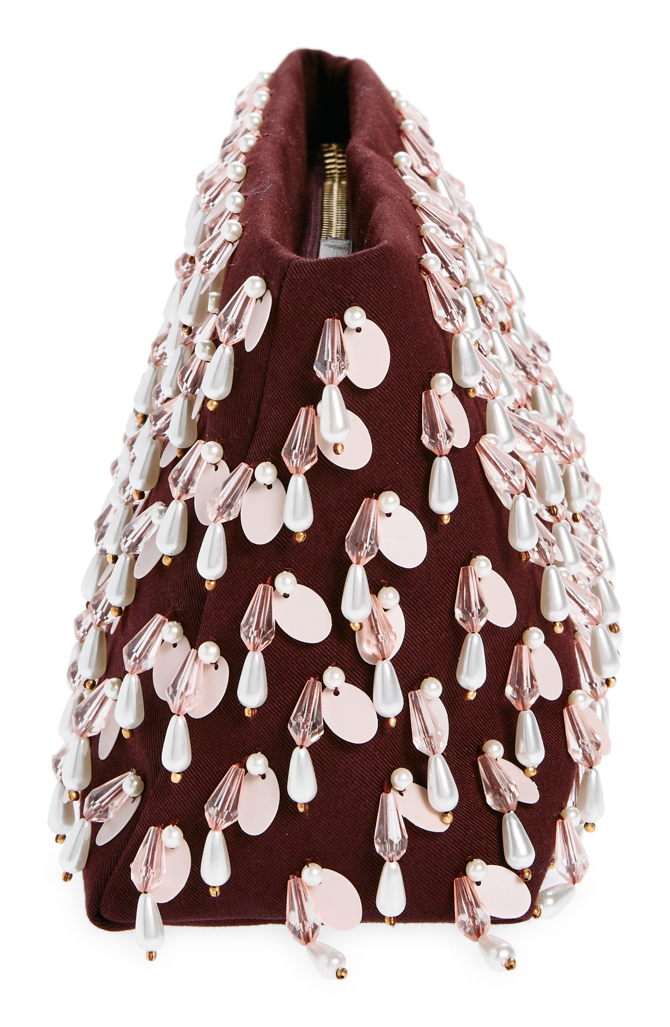 Dries Van Noten Bead & Sequin Clutch, Alternate, color, 