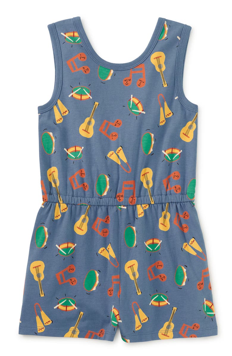 Tea Collection Reversible Wrap Romper, Main, color, Bateria Instruments
