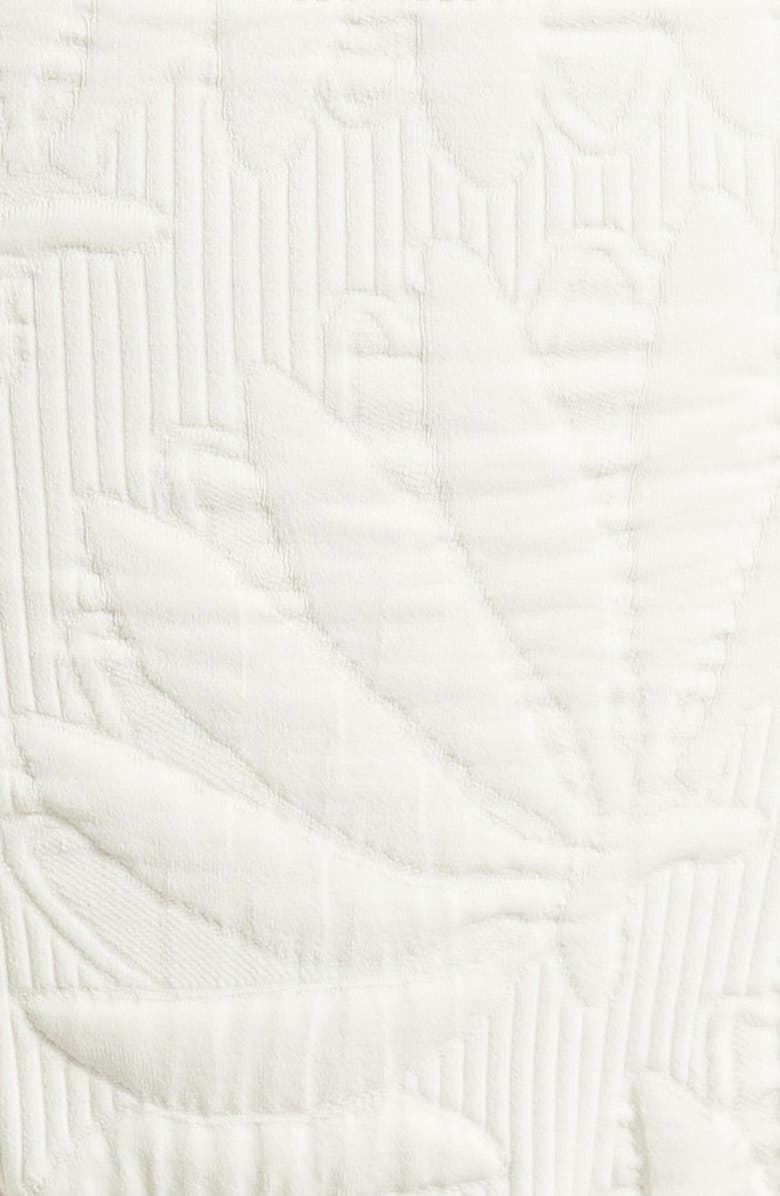 FARM Rio Banana Matelasse High Waist Bikini Bottoms, Alternate, color, 