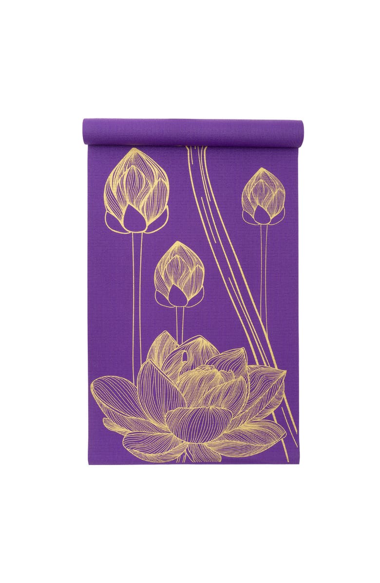 ProsourceFit Printed Yoga Mat, Main, color, 