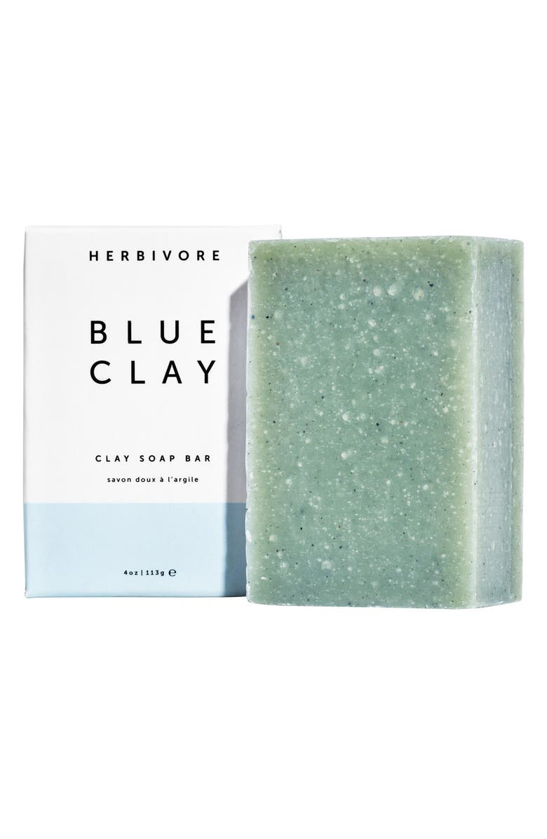 Herbivore Botanicals Blue Clay Bar Soap, Main, color,