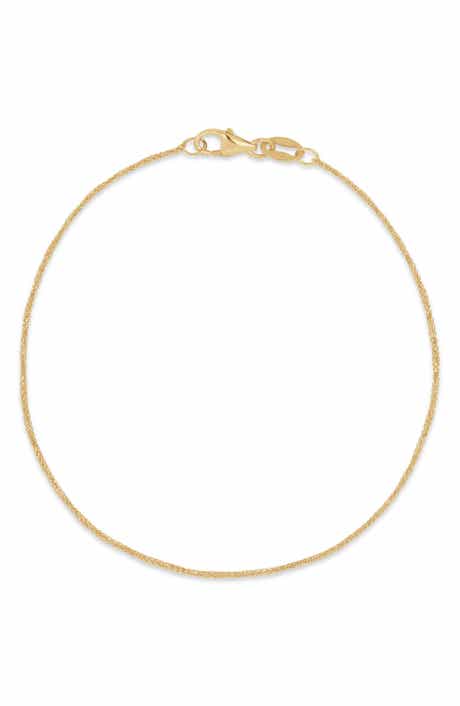 14k Gold Chain Bracelet