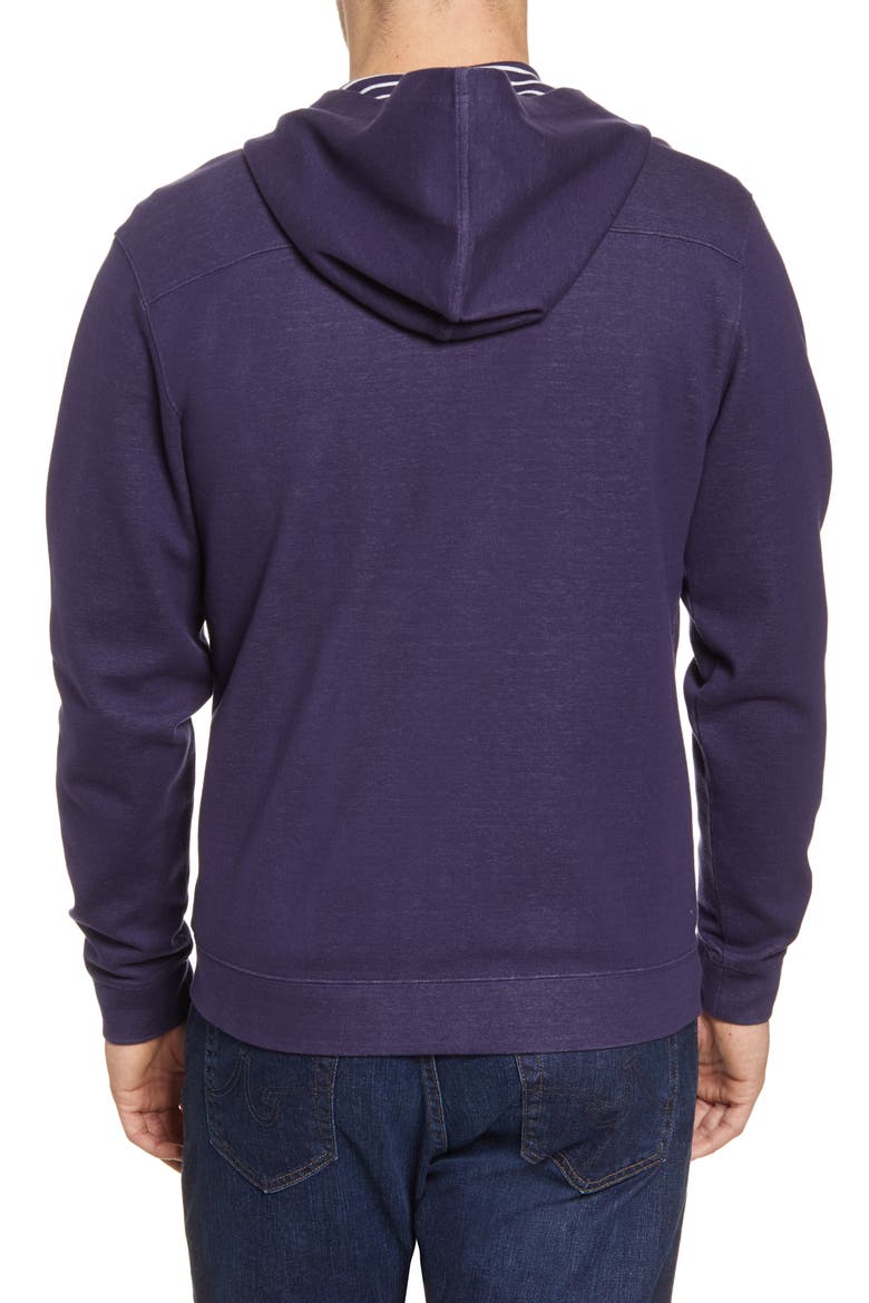 Burns Zip Hoodie, Alternate, color, TWILIGHT