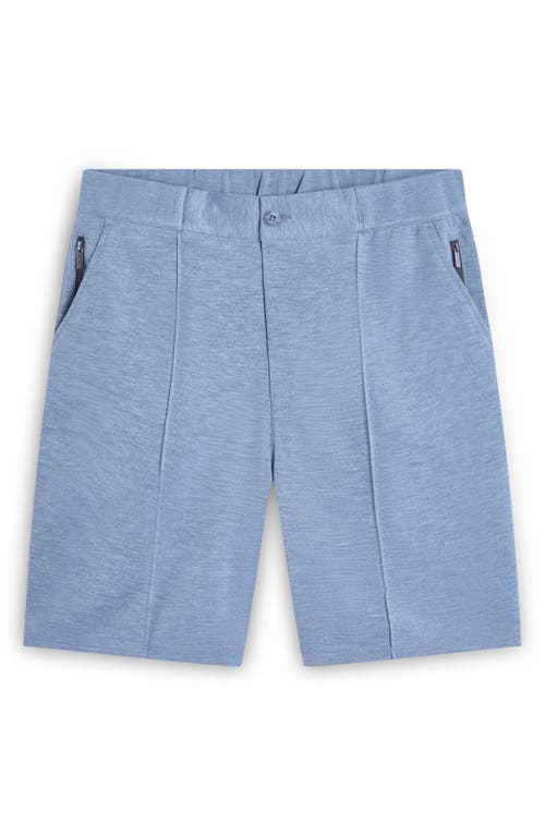 Bugatchi Soft Touch Knit Pintuck Pants In Shark