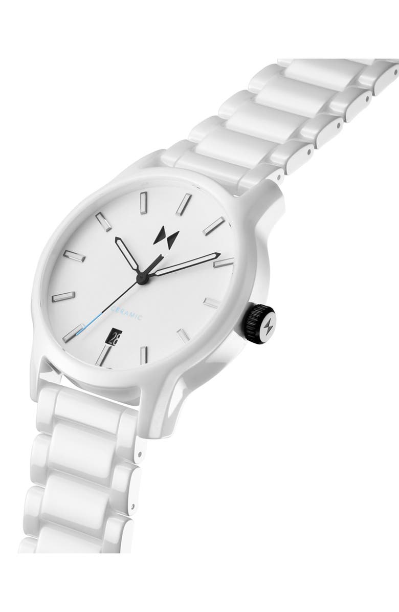 MVMT Classic II Ceramic Bracelet Watch, 44mm, Alternate, color, 