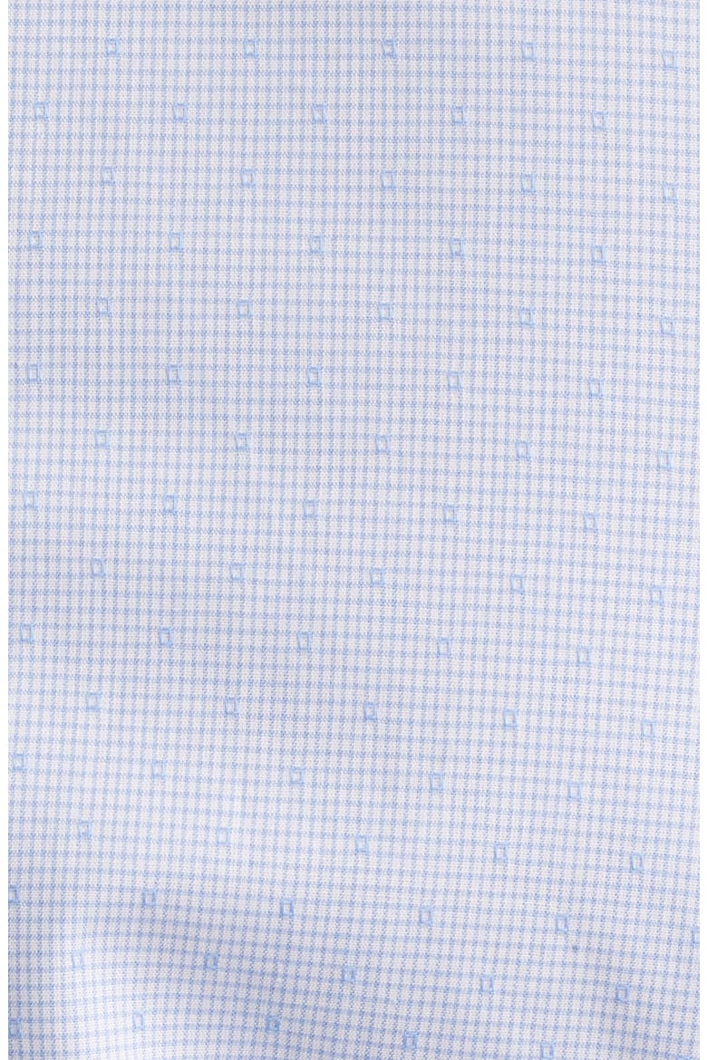 Hank Kent Slim Fit Performance Stretch Cotton Dress Shirt, Alternate, color, MEDIUM BLUE