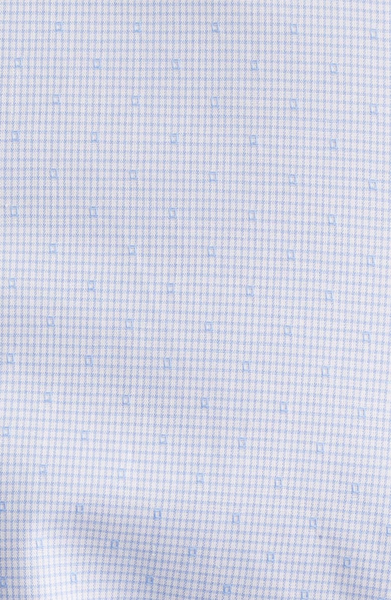 BOSS Hank Kent Slim Fit Performance Stretch Cotton Dress Shirt, Alternate, color, Medium Blue