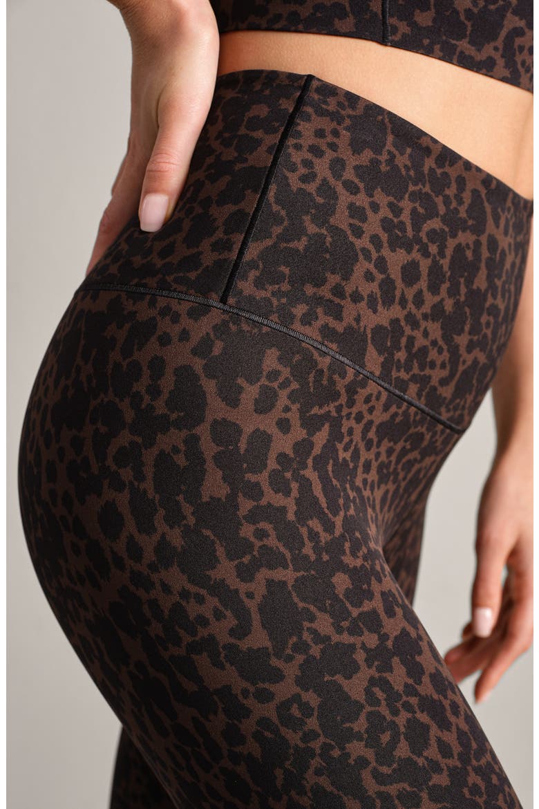 Revive Pocket 7/8 Leggings, Alternate, color, JAVA LEOPARD