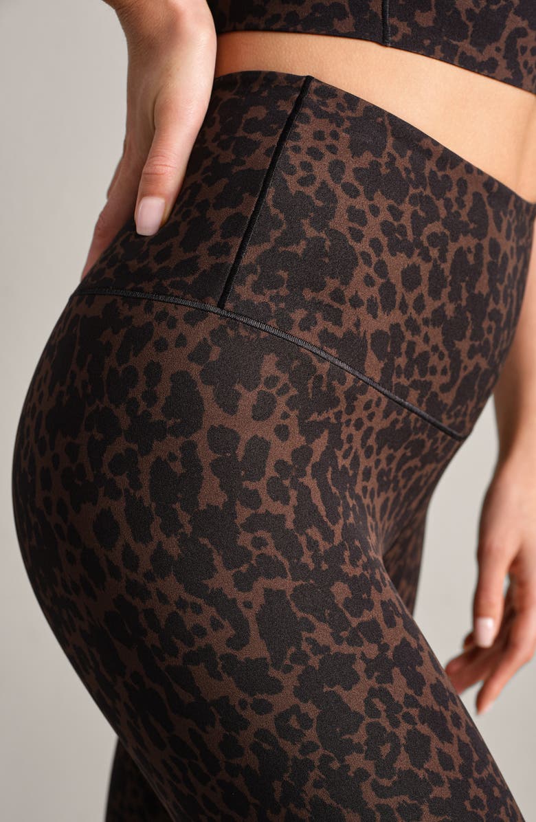Rhone Revive Pocket 7/8 Leggings, Alternate, color, Java Leopard
