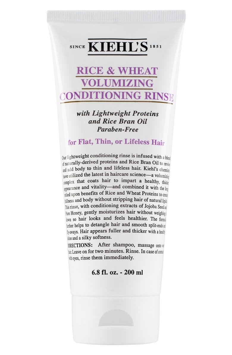 Kiehl's Since 1851 Rice & Wheat Volumizing Conditioning Rinse, Main, color,