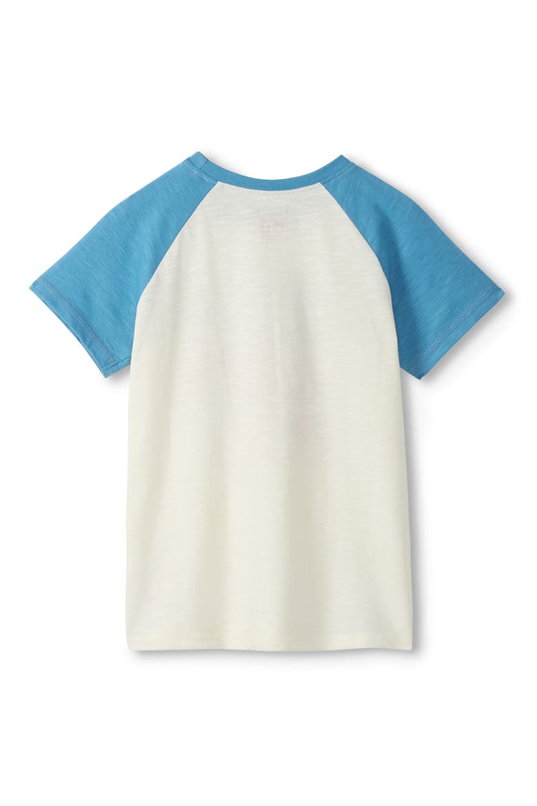Kids' Lobster Cotton Graphic Baseball T-Shirt, Alternate, color, NATURAL