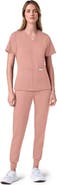 JAANUU UltraLAST Essential Performance Women's 6-Pocket Scrub Set